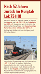 Mobile Screenshot of historischer-dampfzug.de